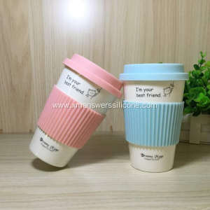 Eco-friendly flexible silicone coffee mug lid